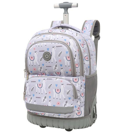 Durable Kids/Teen School Rolling Backpacks Travel Trolley Bag childrensterritory