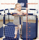 Indoor Ball Pit Baby Playpen with Safety Fence childrensterritory