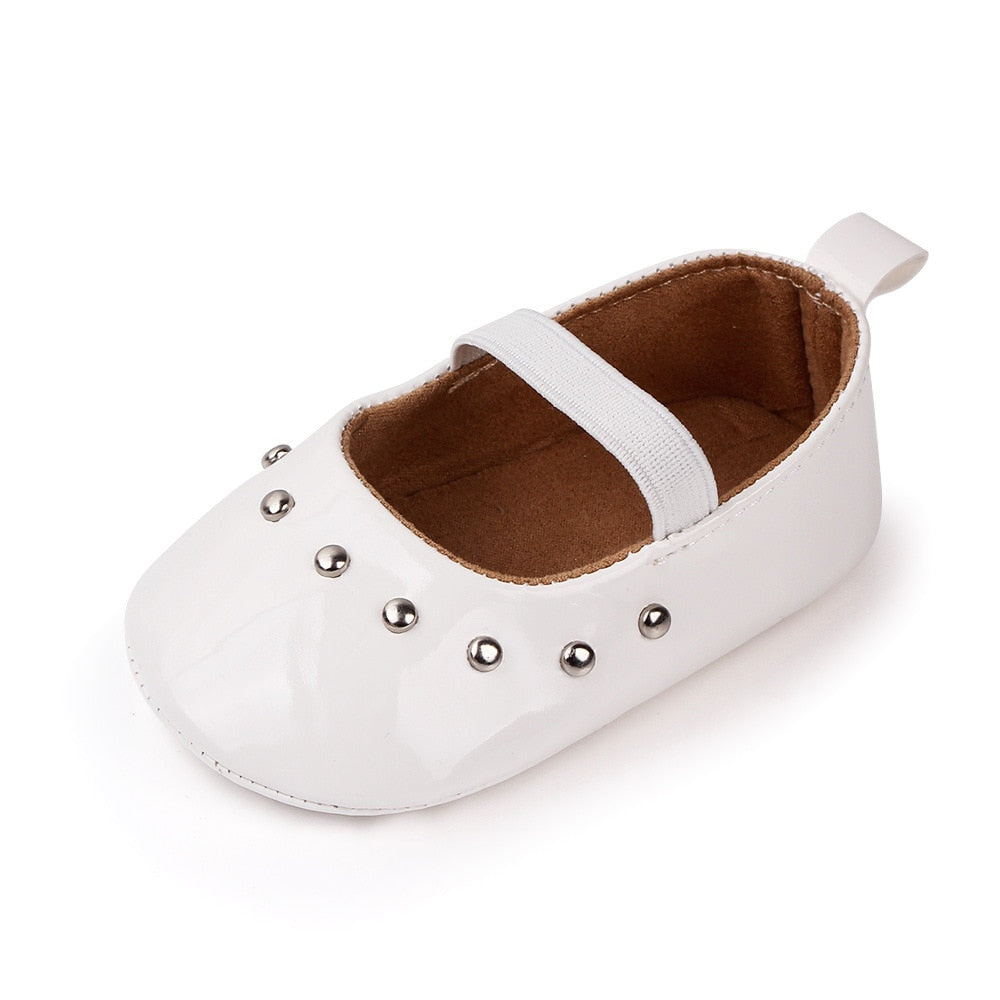 PU leather Baby Girls First Walkers Party Shoes childrensterritory