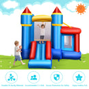 Kids Inflatable Bounce House Castle W/ 480W Blower childrensterritory