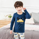 Kids Unisex Cartoon and Floral Print Soft Sleepwear Pajamas Sets childrensterritory