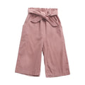 Little Girls Casual Long Pants Winter Trousers with Pockets childrensterritory