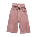 Little Girls Casual Long Pants Winter Trousers with Pockets childrensterritory
