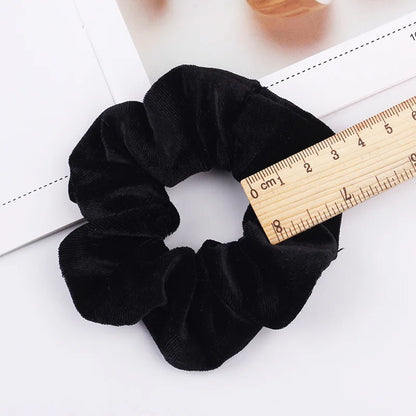 Velvet Scrunchie Hairband For Girls