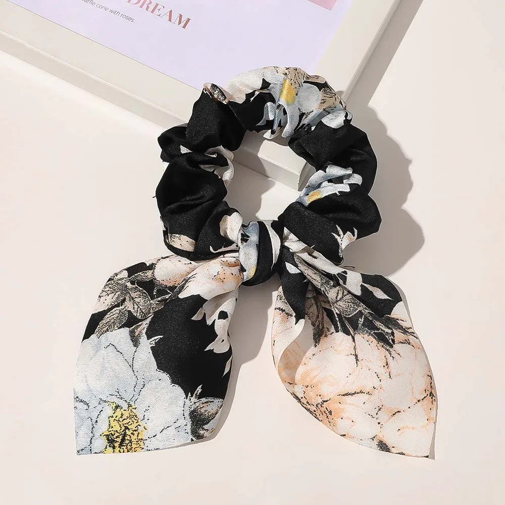 Elastic Ribbon Bow Hair Band for Girls