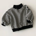Kids' High Neck Design Warm Casual Tops childrensterritory