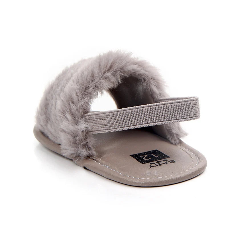 Baby Girls Soft Sole Princess Crib Shoes/Sandals