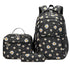 Floral Print 3 Pcs/Set School Backpack for Kids/Teen Girls childrensterritory