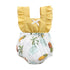 Floral Print Baby Girl Sleeveless Cotton Bodysuits childrensterritory