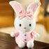 30CM Candy Color Rabbit Plush Toy for Birthday Christmas Gift childrensterritory