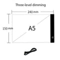 Kids A4 Level Led Drawing Pad Educational Toy