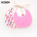 Baby Tassel Double-deck Bib | Cotton Linen Burp Cloths childrensterritory