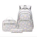 Floral Print 3 Pcs/Set School Backpack for Kids/Teen Girls childrensterritory