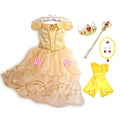 Kids Girls Disney Princess Dresses for Halloween Christmas childrensterritory