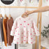 Little Girls Imitation Mink Fleece Sweater Princess Dress childrensterritory
