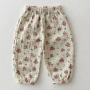 Cute Printed Baby Casual Summer Trousers for Girls childrensterritory