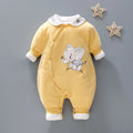 Baby Kids Cartoon Design Soft Winter Bodysuits childrensterritory