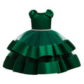 Kids Girls Elegant Tutu Flower Princess Party Dresses childrensterritory