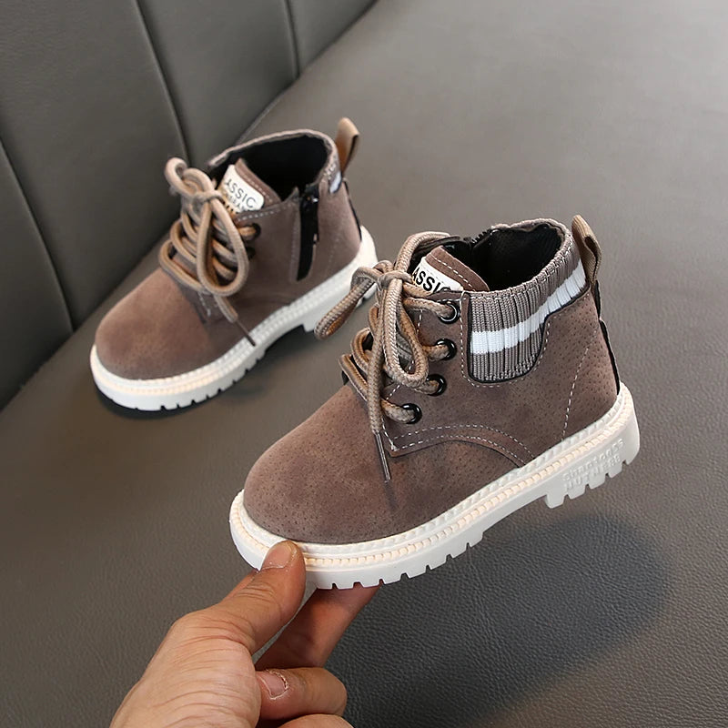 Casual Plush Warm Ankle Shoes for Kids childrensterritory