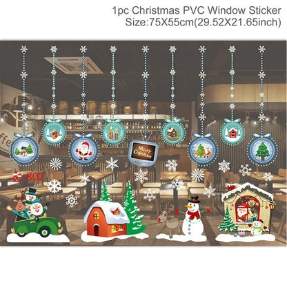 Kids Room Wall Decals for Christmas and New Year Decor childrensterritory