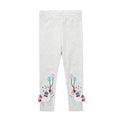 Kids Girls Cartoon and Floral Print Cotton Leggings/Trousers childrensterritory