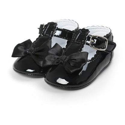 PU leather Baby Girls First Walkers Party Shoes childrensterritory