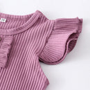 Baby Girl 3Pcs Floral Outfit Set for Summer childrensterritory