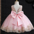 Kids Girls Big Bow and Lace Design Tutu Princess Dresses childrensterritory