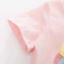 Kids Girls Lovely Unicorn Design Casual Tops childrensterritory