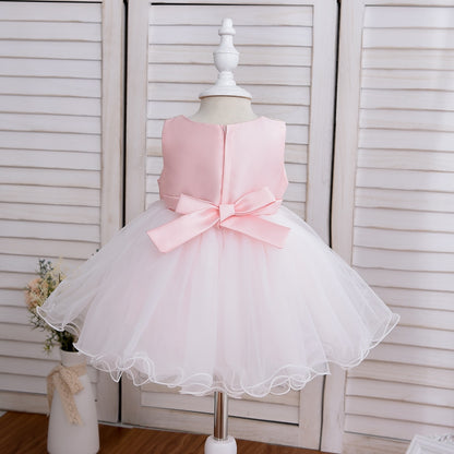 Baby Girl Tulle Fluffy Princess Birthday Party Dresses childrensterritory