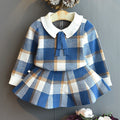 Girls' Long-Sleeved Collar Design Winter Outfit childrensterritory
