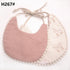 Baby Tassel Double-deck Bib | Cotton Linen Burp Cloths childrensterritory