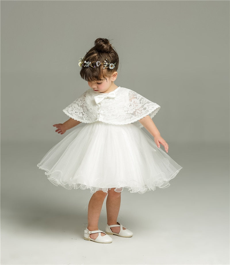 Baby Girl Tulle Baptism/Christening Princess Dresses childrensterritory