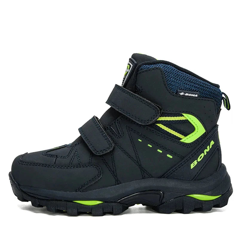 Kids New Designer Velcro High Top Climbing Shoes