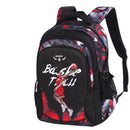 Basketball Print Stylish School Bag for Kids childrensterritory