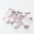 Cartoon Animal Design 5 Pairs/Lot 0-2Yrs Baby Socks childrensterritory