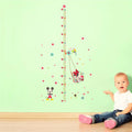 Cartoon Design Height Measure Wall Decals for Kids Room childrensterritory