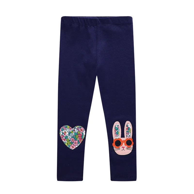 Animal Butterfly Sequin Straight Leggings for Girls childrensterritory