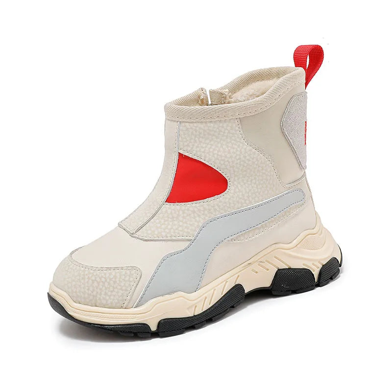 Kids Boys Warm Waterproof Sports Snow Boots childrensterritory
