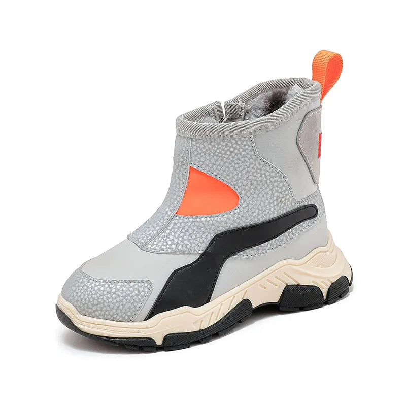 Kids Boys Warm Waterproof Sports Snow Boots childrensterritory