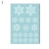 Santa Claus Snowflake Christmas Window/Wall Decals childrensterritory