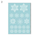 Santa Claus Snowflake Christmas Window/Wall Decals childrensterritory