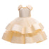 Kids Girls Elegant Tutu Flower Princess Party Dresses childrensterritory