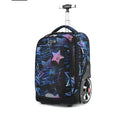 Waterproof Printed Wheeled Backpack For Kids/Adults