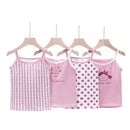 4pcs/lot Printed Summer Tank Tops For Teen Girls childrensterritory