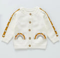 Baby Girls Long Sleeve Embroider Knit Cardigan childrensterritory