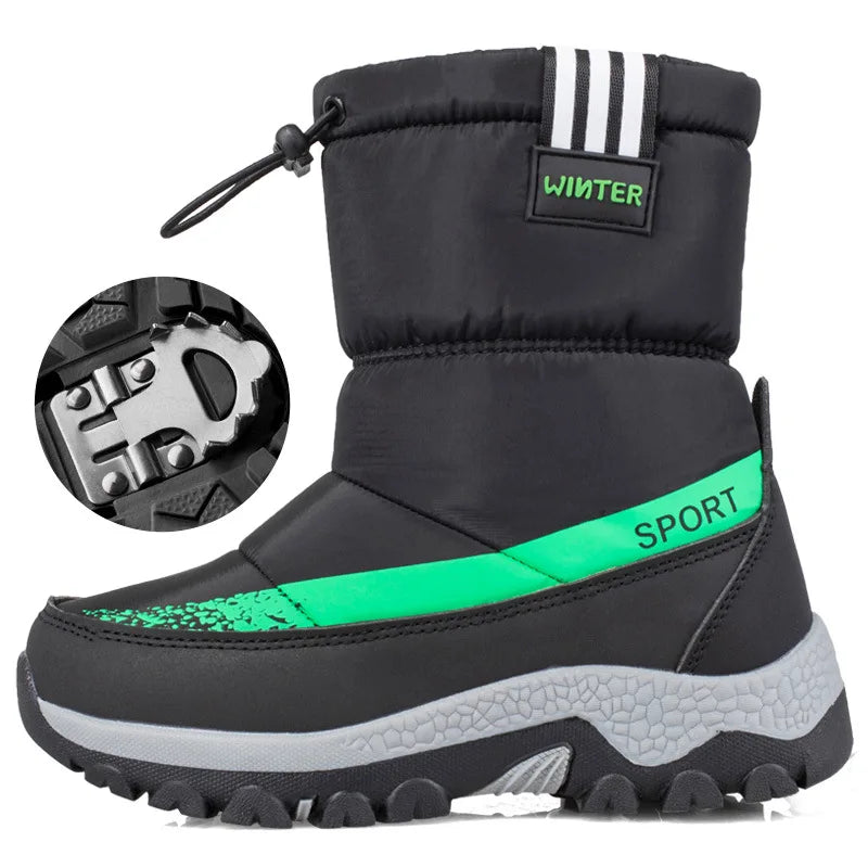 Premium, Thick, Cozy, and Warm Snow Boots for Kids