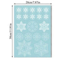 Santa Claus Snowflake Christmas Window/Wall Decals childrensterritory