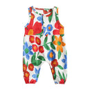 Floral Sleeveless Cotton Bodysuits for Baby Girl childrensterritory
