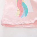 Kids Girls Lovely Unicorn Design Casual Tops childrensterritory